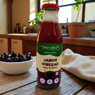 Jamun Cider Vinegar – 500 ml | Handmade, Preservative-Free, Organic Tonic