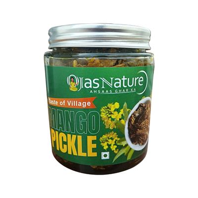 Homemade Mango Pickle | Aam ka Achar by Village Women | mango achar with No Preservatives | Best Pickle with less oil | 100% natural | 400 g